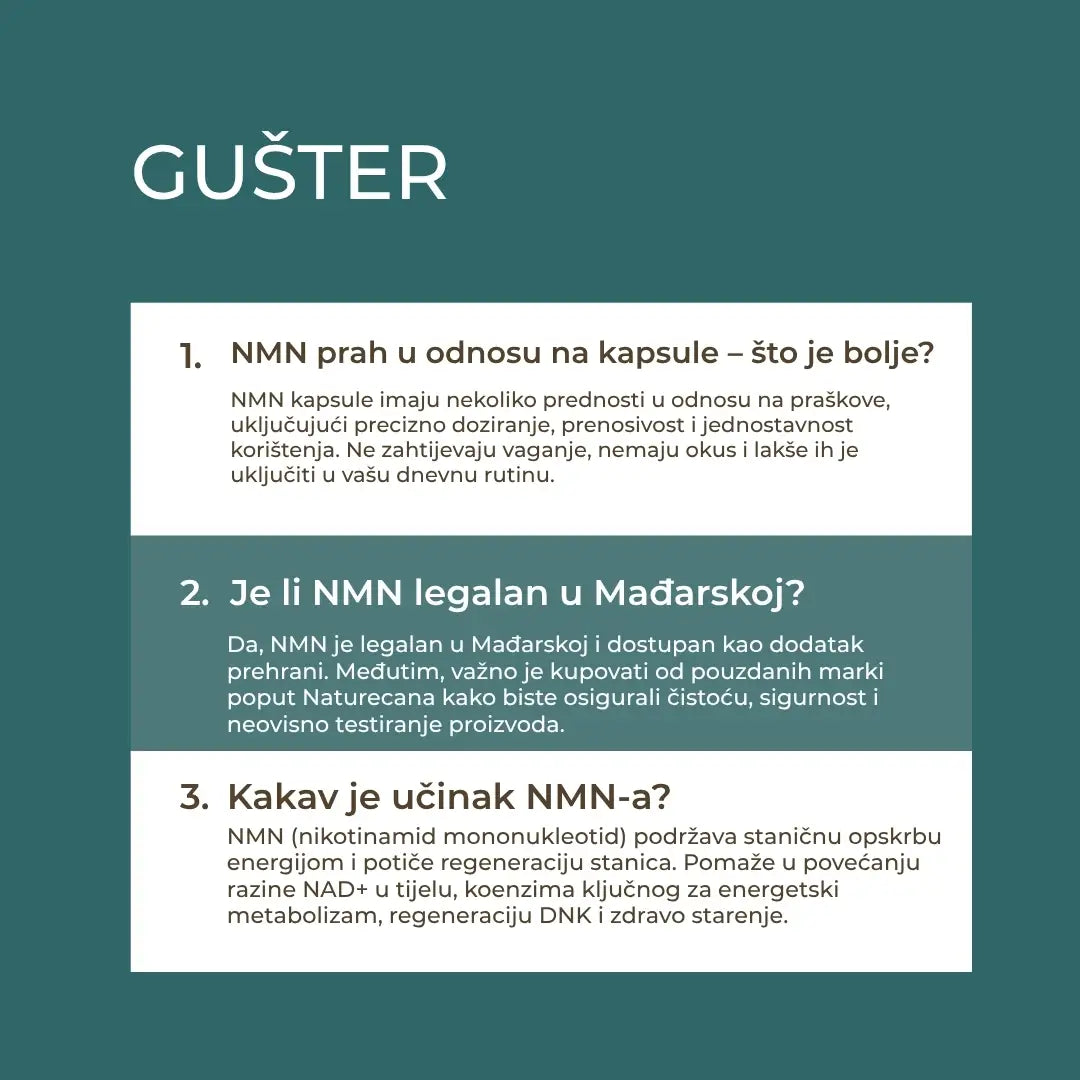 NMN Dodatak Kapsulama