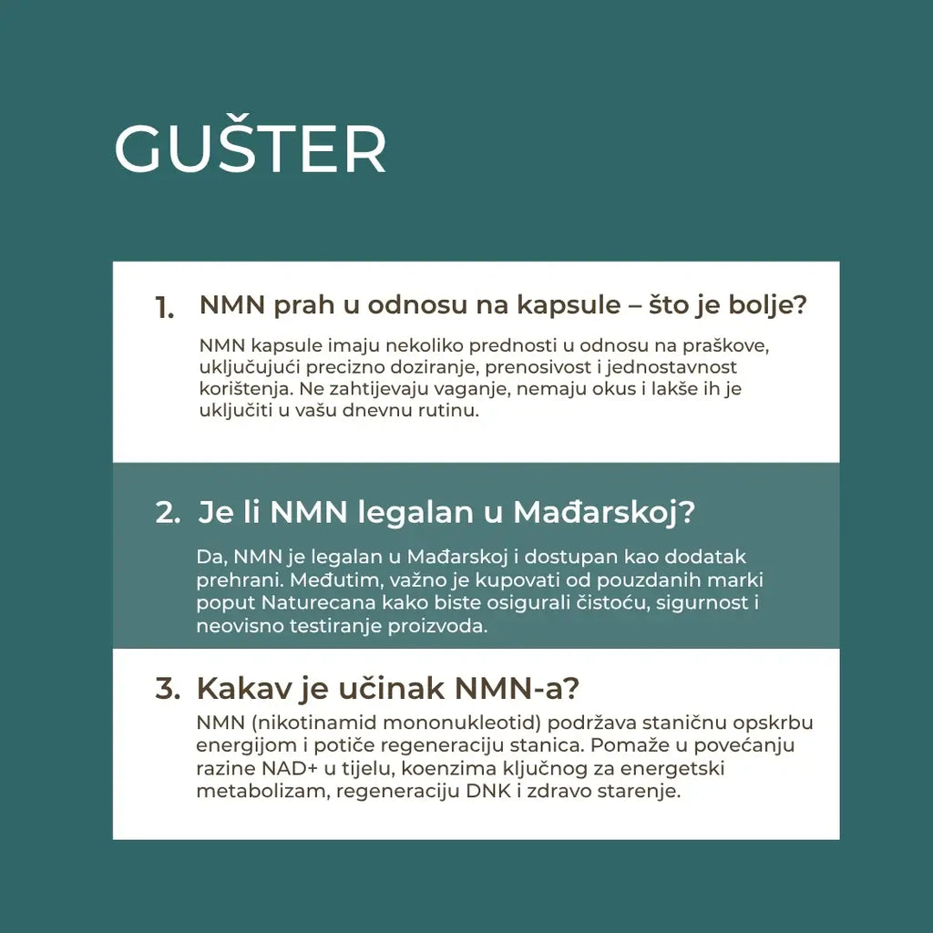 NMN Dodatak Kapsulama