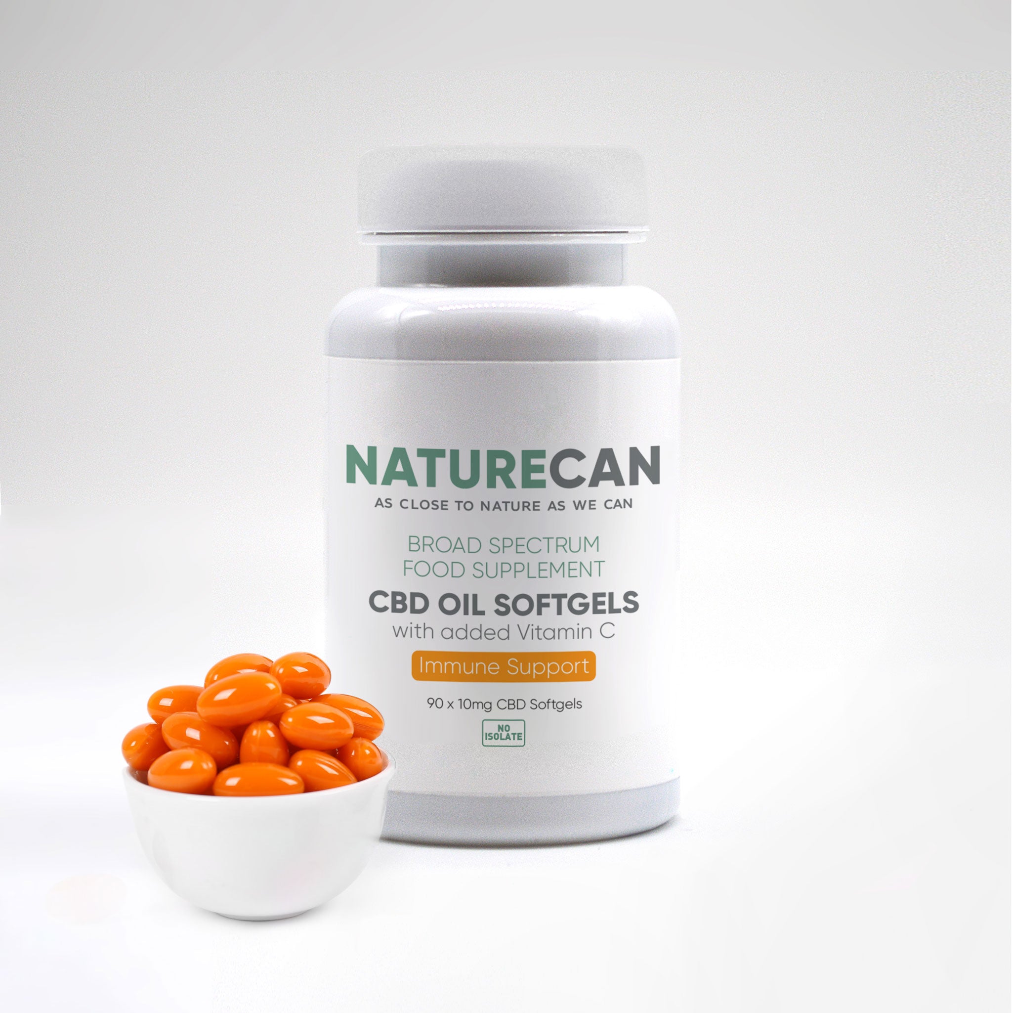 CBD Softgel kapsule s vitaminom C