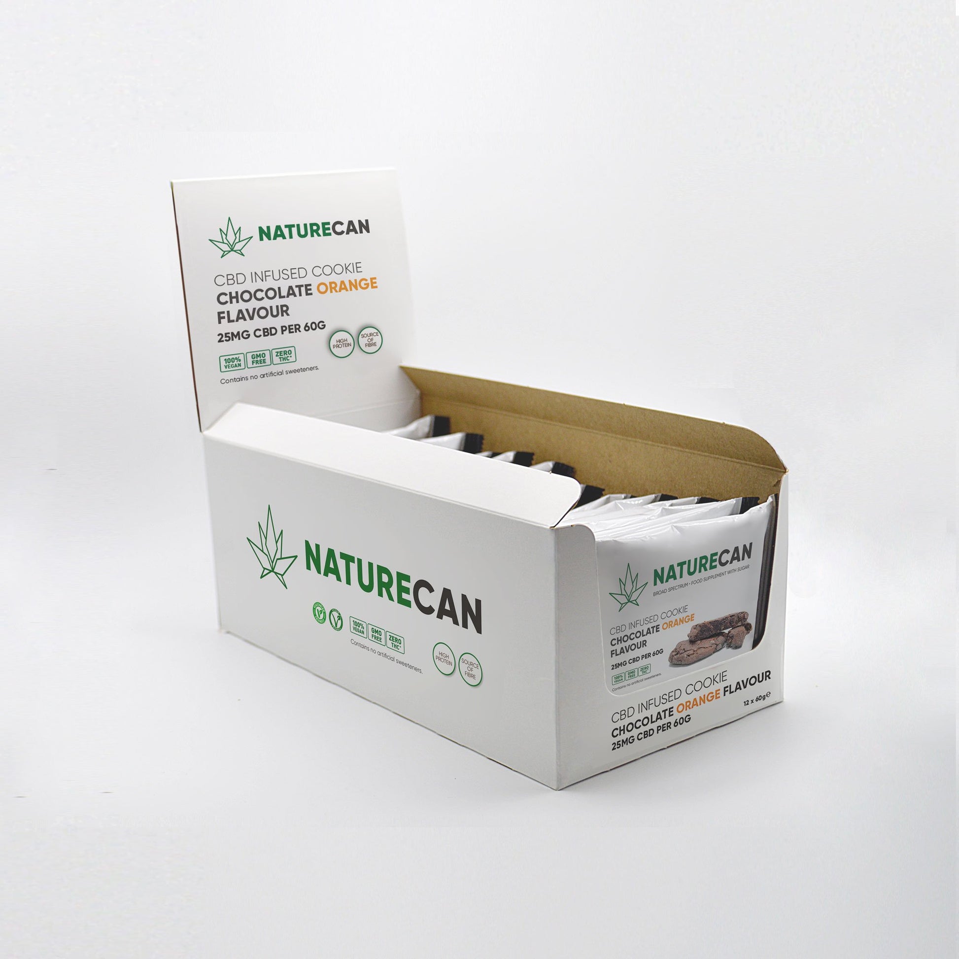 cbd kolačići s aromom čokolade i naranče