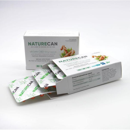 Veganski CBD s kurkuminom i vitaminom D3